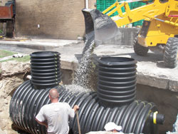 Grease trap installation