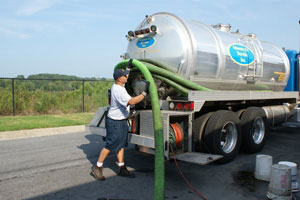 Grease trap pumping